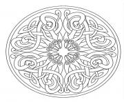 Printable mandala adult 7  coloring pages